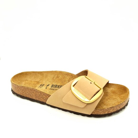 NEW Birkenstock Madrid Big Buckle Sandals Womens 40 9/9.5 Classic Chic Old Money - Picture 1 of 7